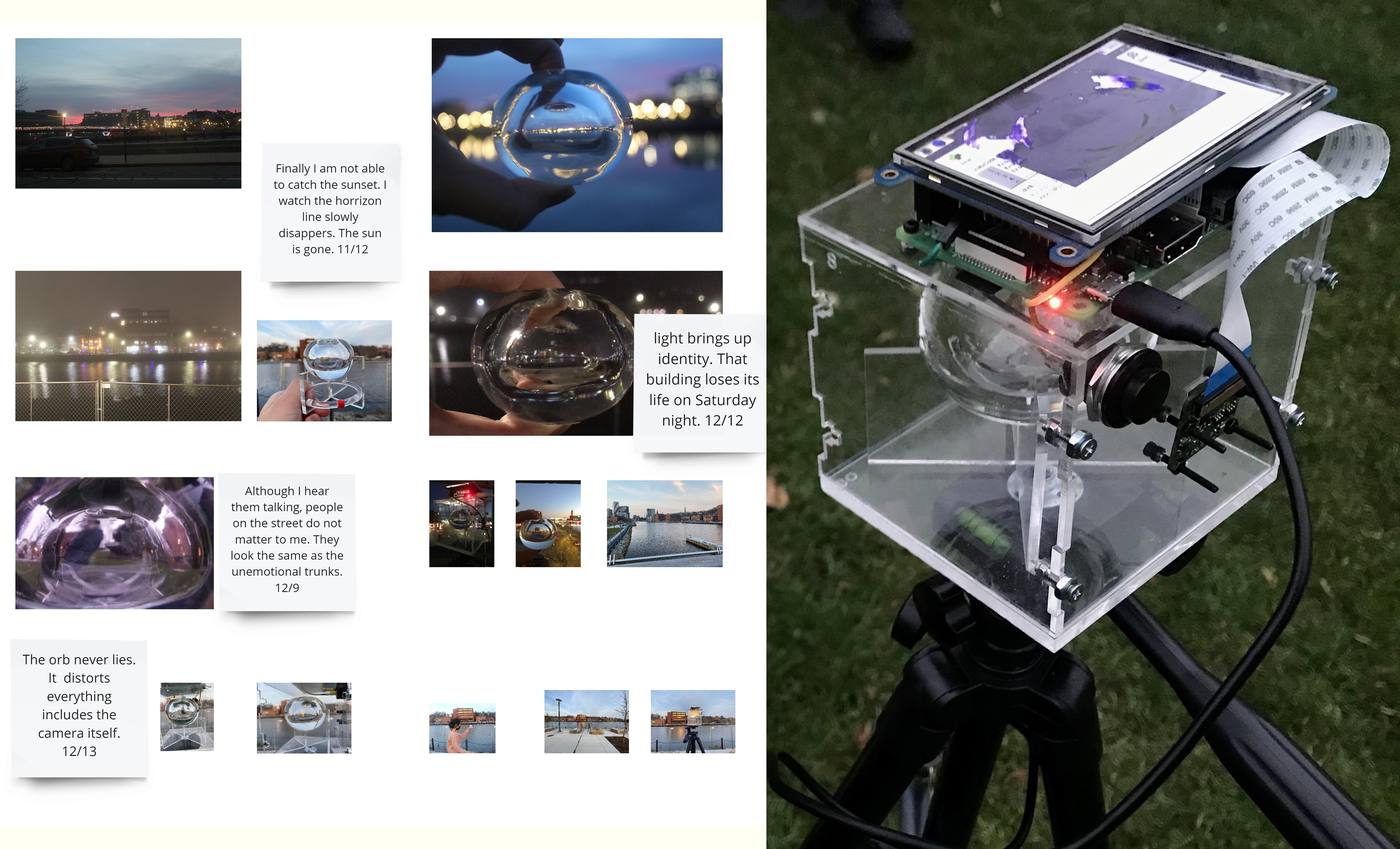 The handblown-lens camera rig and its documentation site